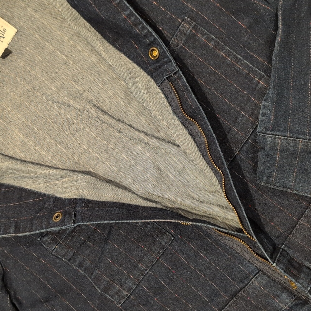 Lee Union-alls Denim Jumpsuit Pinstripe - Picture 5 of 12
